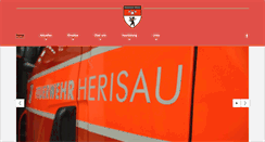 Desktop Screenshot of feuerwehr-herisau.ch